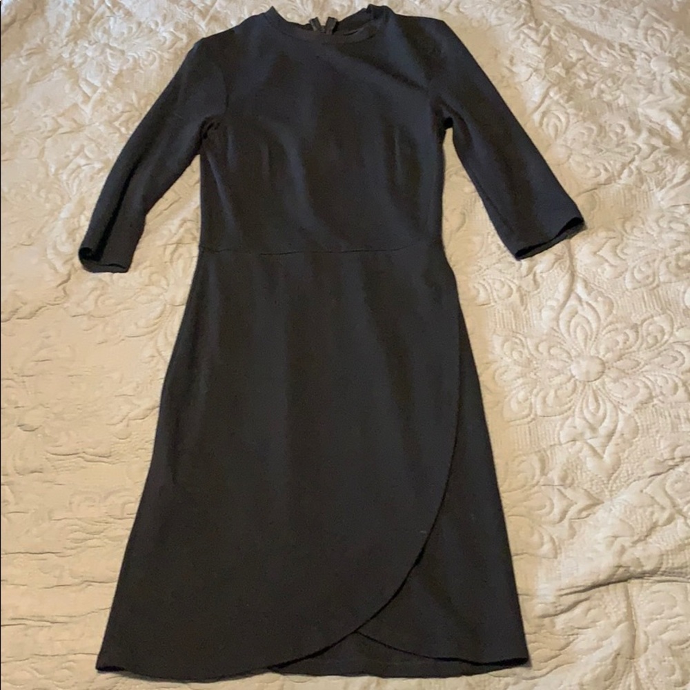 Black Topshop fitted dress